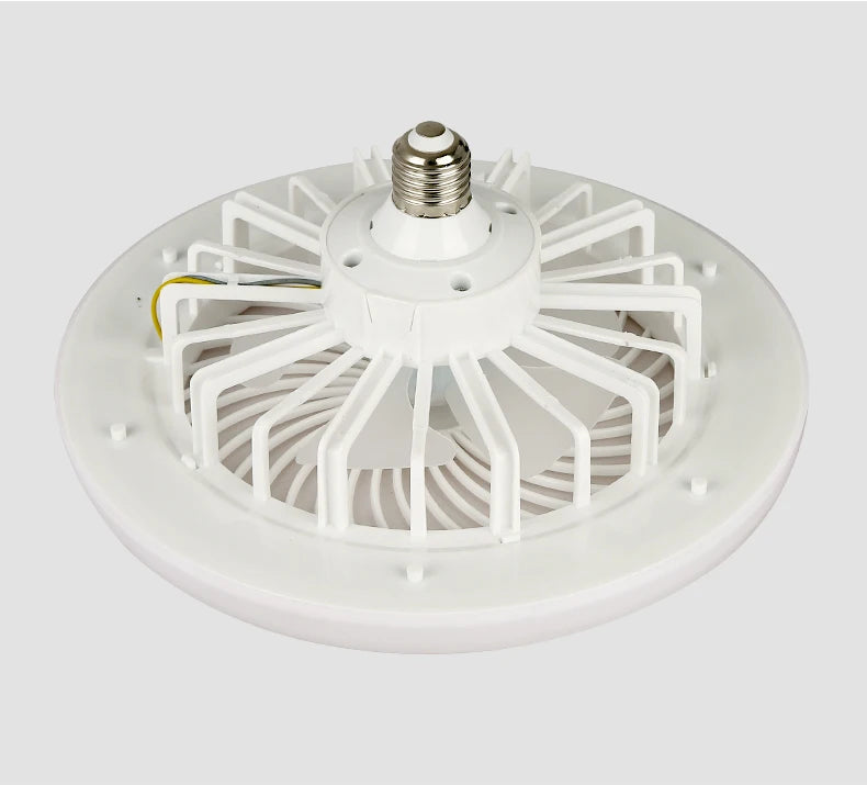 30w Ceiling Fan With Lighting Lamp E27 Converter Base With Remote Control For Bedroom Living Home Silent AC 85-265v