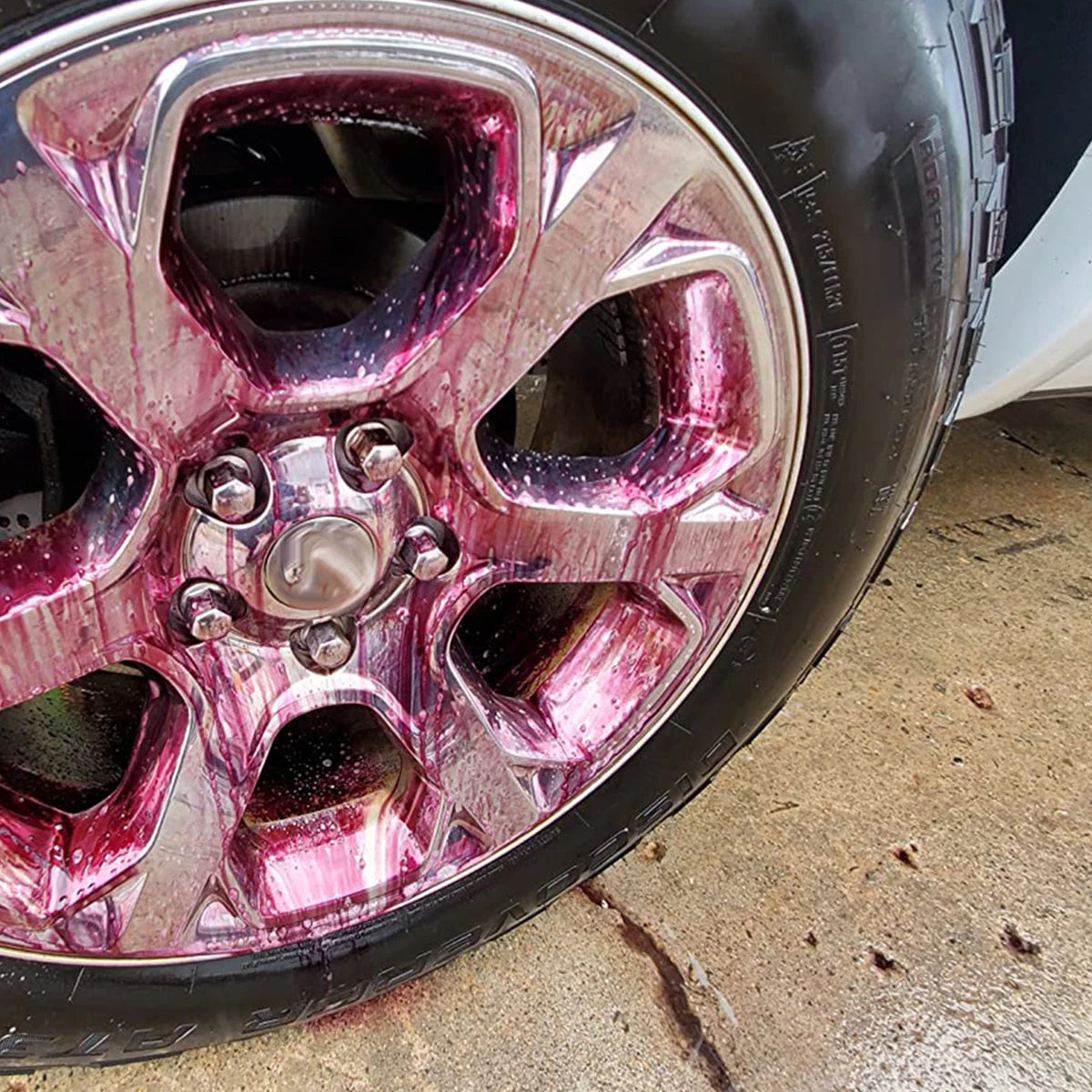 Multi Purpose Rust Remover Spray Metal Surface Car Maintenance for Wheel Cleaning Iron Powder Removal Large Capacity