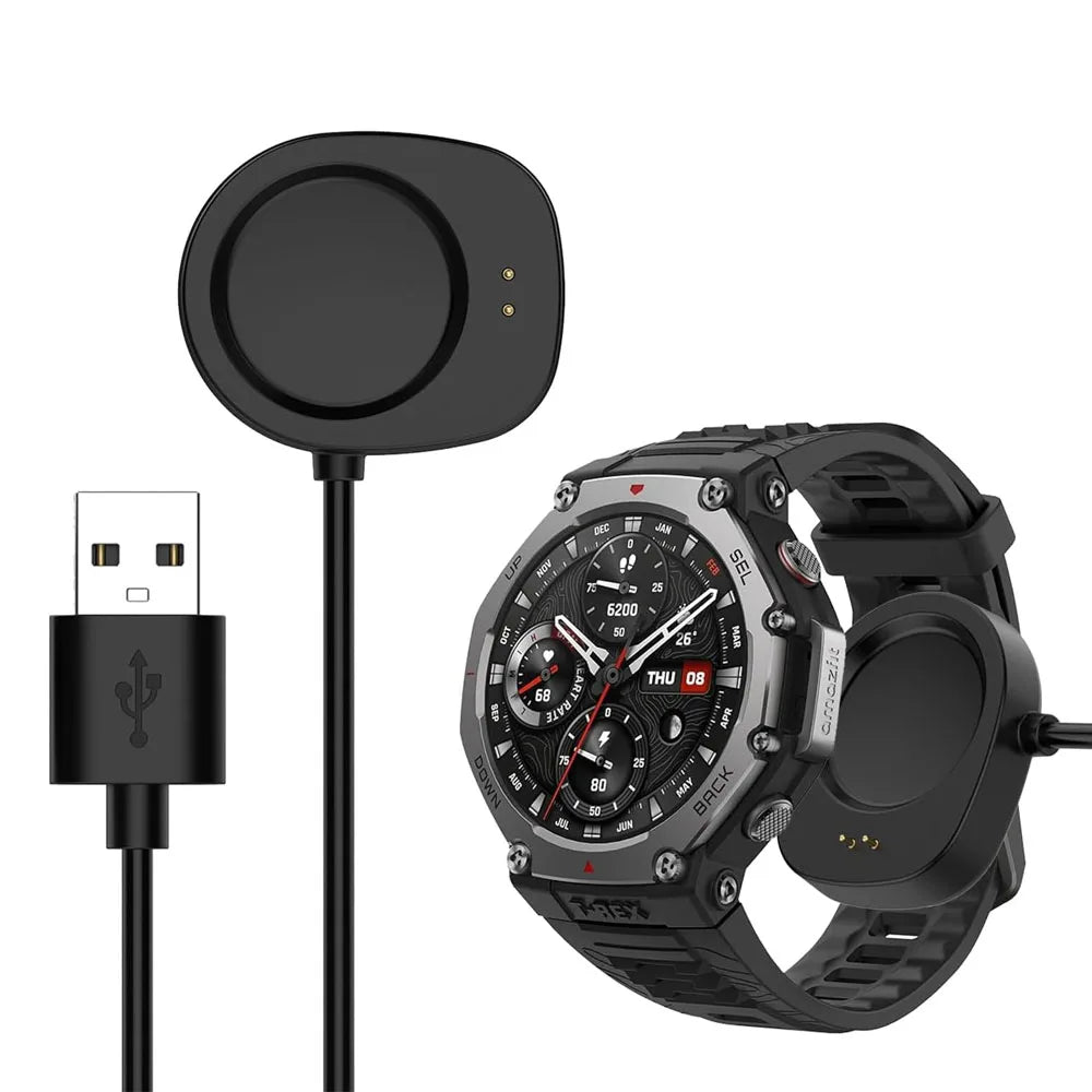 Charger for Amazfit T-Rex 3 Smartwatch Replacement Charger Charging Cable Compatible with Amazfit Balance Charger Accessories