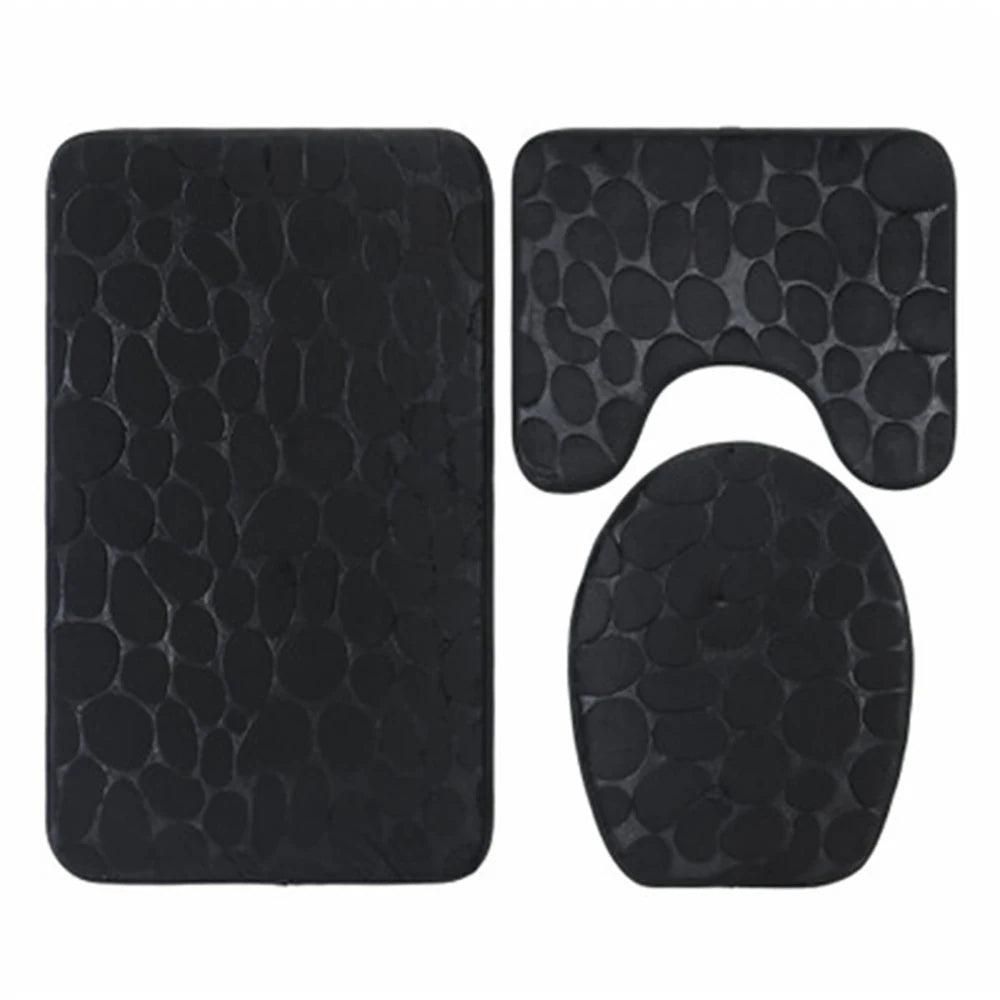 Soft Stone Bath Mat Set