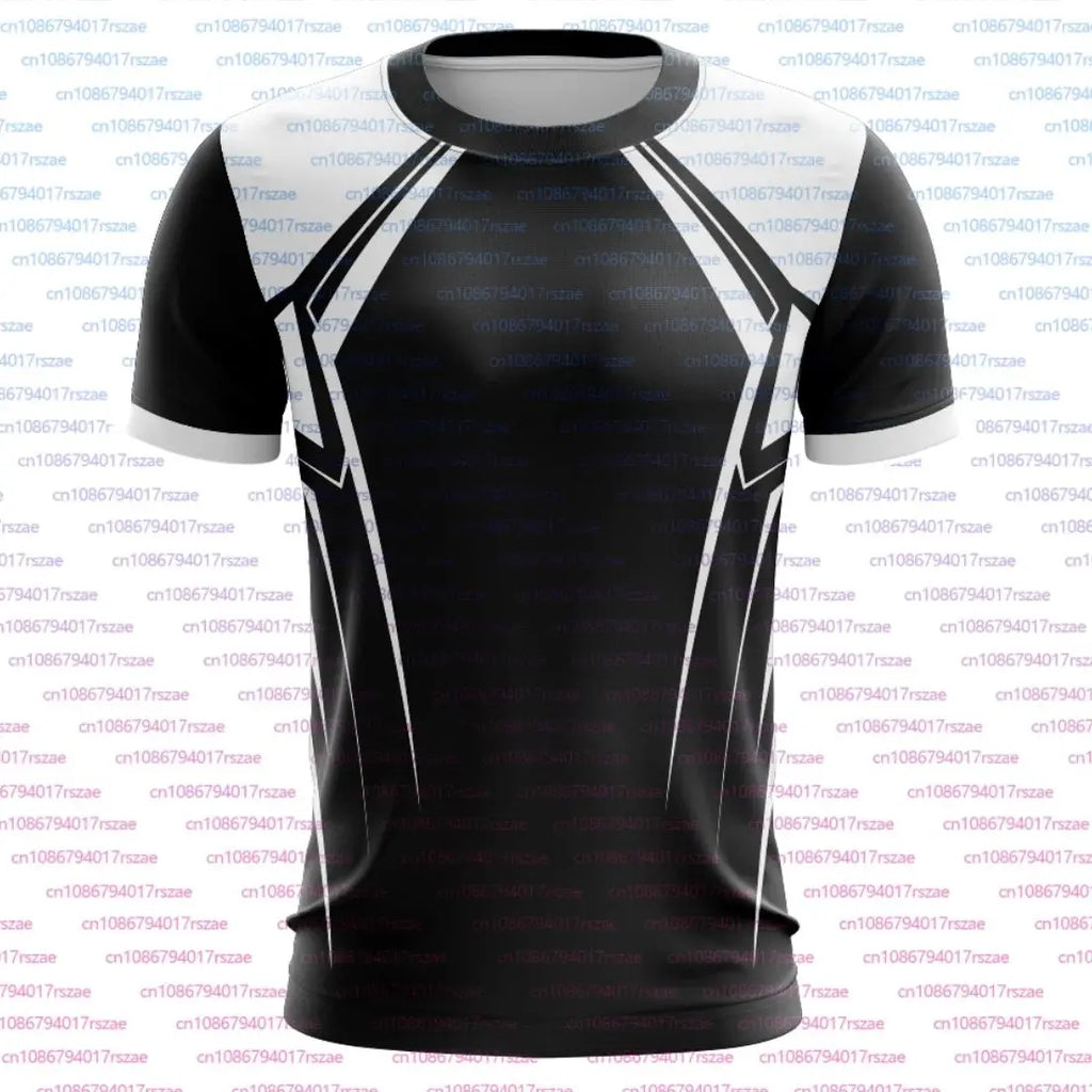 Custom Fabric Milk Silk 3D Print Short Sleeve Jersey Men Fashion Custom High Quality Tees For Male Women Family Clothing