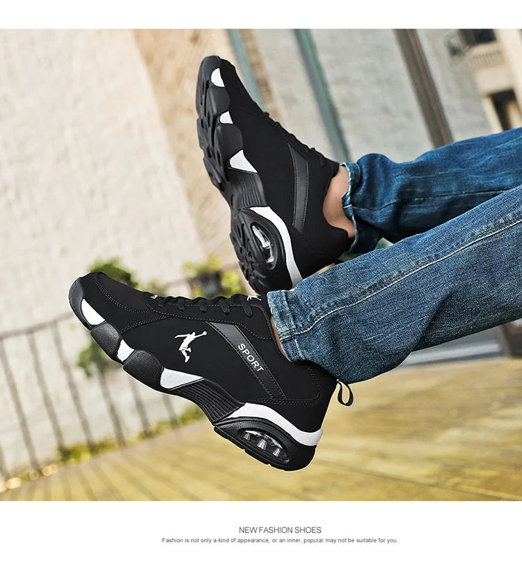 Fashion Men Professional Running Shoes Lightweight and Breathable Sneakers Lace Up Outdoor Sports Tennis Shoes New Casual Shoes