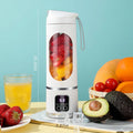 Outdoor portable juicer cup, rechargeable mini juicer, portable juicer, fruit and vegetable juicer with LED display