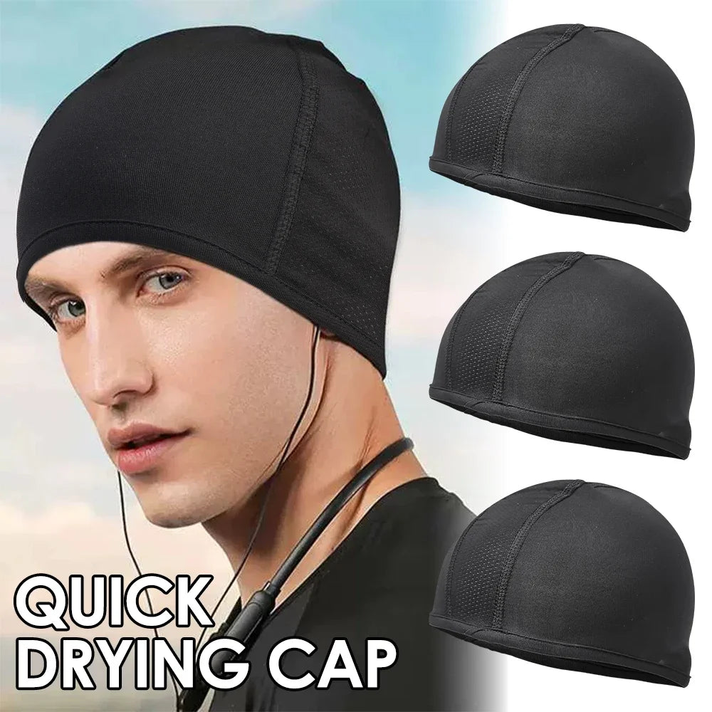 Motorcycle Helmet Inner Cap Hat Quick Dry Breathable Hat Racing Cap Under Helmet Beanie Cap Motocross Motor Helmet Sport Hat