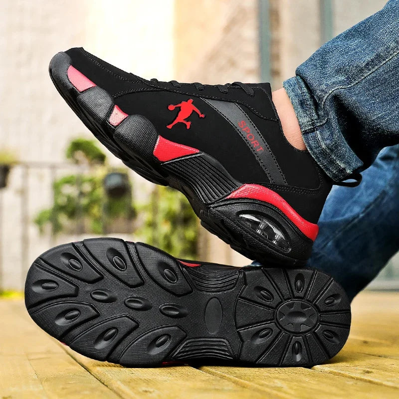 Fashion Men Professional Running Shoes Lightweight and Breathable Sneakers Lace Up Outdoor Sports Tennis Shoes New Casual Shoes