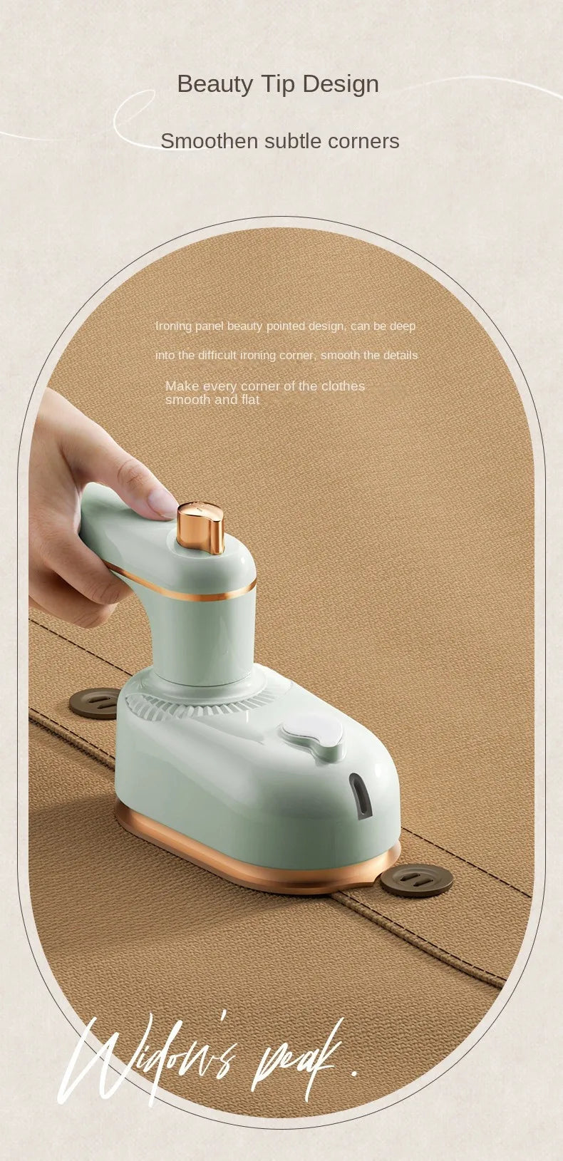 Mini Garment Steamer Steam Iron Handheld Portable Home Travelling For Clothes Ironing Wet Dry Ironing Machine 220V/110V