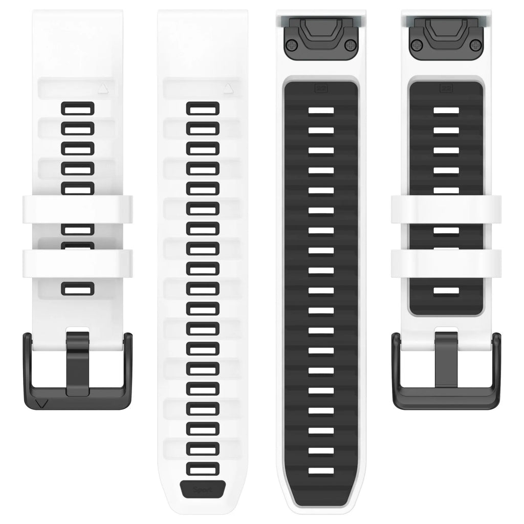 Quick Fit 26mm 22mm 20mm Silicone Strap for Garmin Quatix 8 Fenix 8/7x/Tactix8 Sport Bracelet Correa Band for Garmin 970 965 955