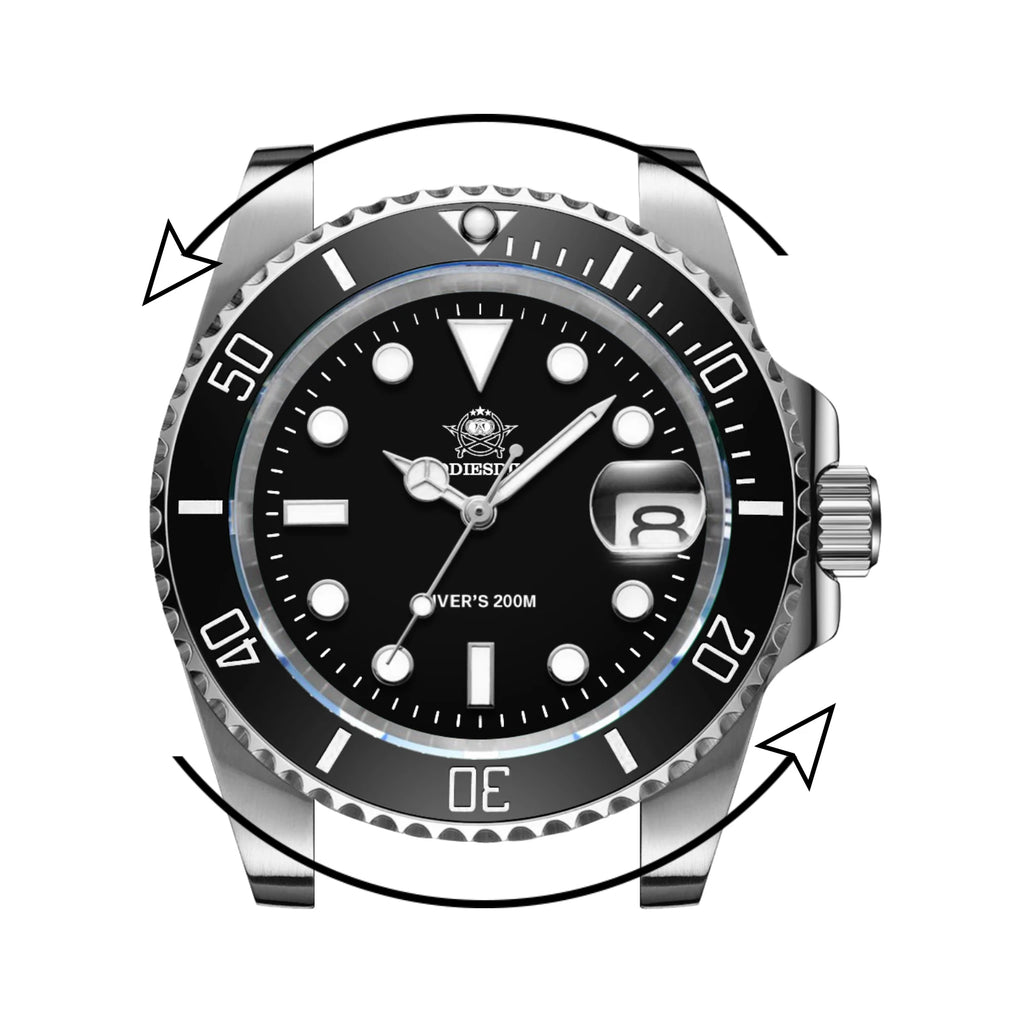 ADDIESDIVE Diver Watch European and American Business Leisure 200M C3 Super Luminous Sport Luxury Reloj Hombre Men Quartz Watch