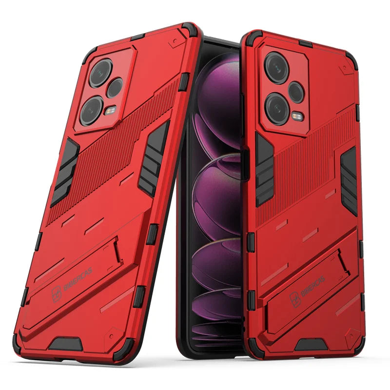 For Xiaomi Redmi Note 12 Pro 5G Case Magnetic Bracket Stand Holder Armor Phone Cases For Redmi Note12 Pro + Plus Back Cover