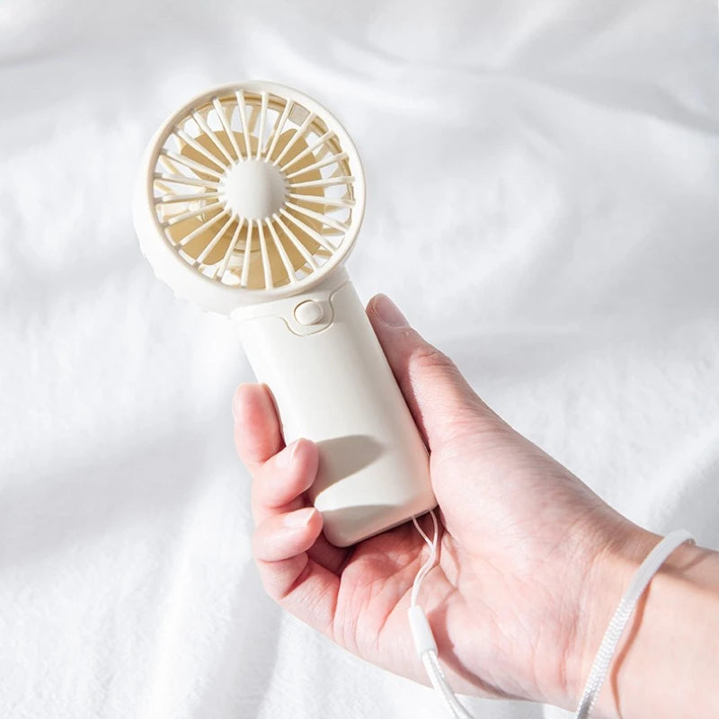 Portable Fan Convenient Mini Pocket Fan for Summer Outdoor Travel Home Offic Handheld Fan Lightweight AAA Battery Air Coolers
