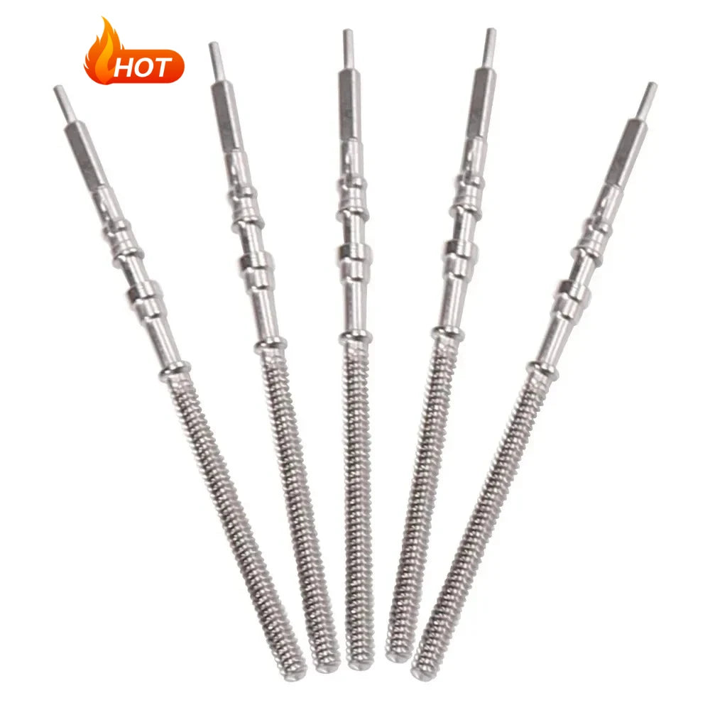 10Pcs /5Pcs  Movement Watch Steel Stem Crown Kit Watch Of Parts for NH35 NH36 NH38 NH39 Movement Watch Stem Spare Parts