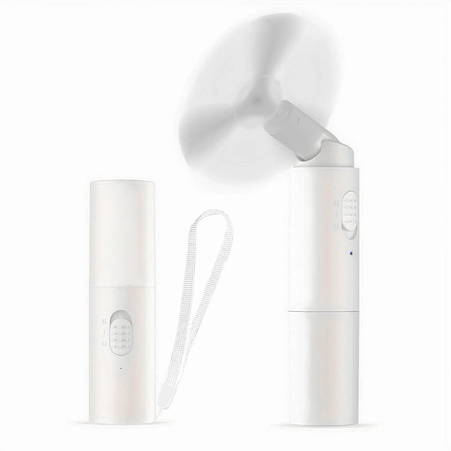 Portable mini fan, USB charging small fan, foldable outdoor portable fan, suitable for office, travel, camping, and outdoor use