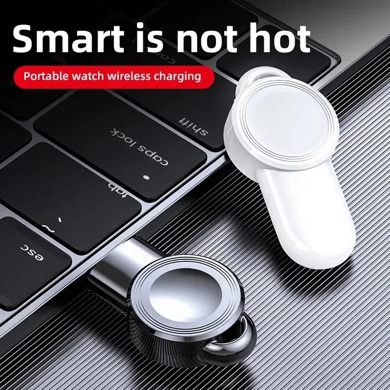 Fast Magnetic Watch Wireless Charger For Apple Watch 9 8 7 6 5 4 3 SE Ultra 2 IWatch Dock Adapter Portable USB Charging Station