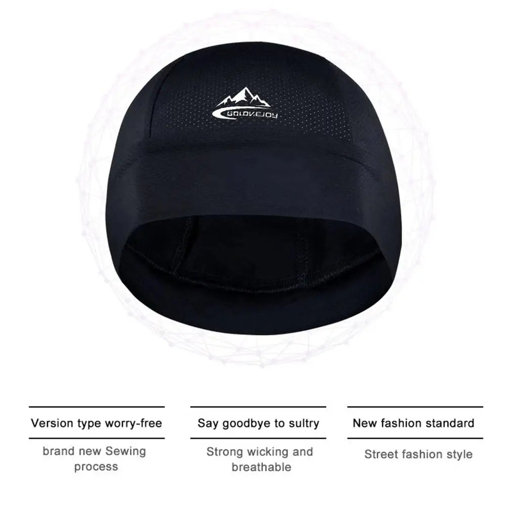 Cooling Cap Helmet Lining Breathable Sweat Wicking Cycling Sports Running Hat Comfortable Outdoor Hiking Cap Quick Dry Cap