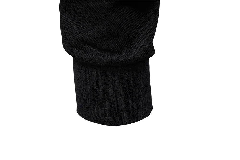 2025 Autumn New Men's Deer Embroidery Cotton Rich Blend Breathable Polo Shirts Long Sleeve Social Business Golf Polo Shirts Male