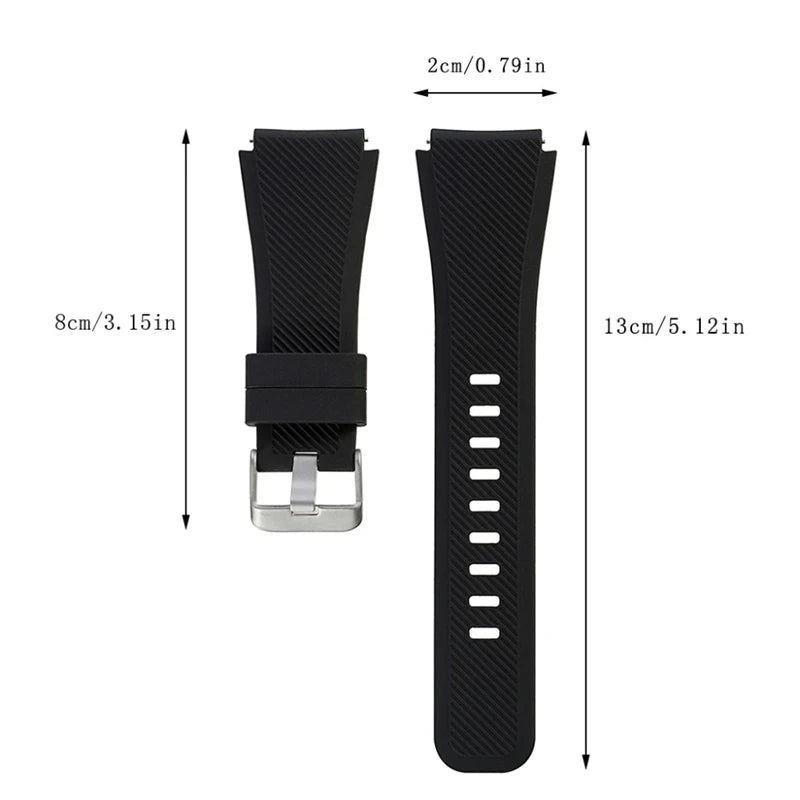 22mm Sport Slicone Strap For CMF Watch Pro 2 Soft Bracelet For Correa For CMF by Nothing Watch 2 Pro Band Accessories Wristband
