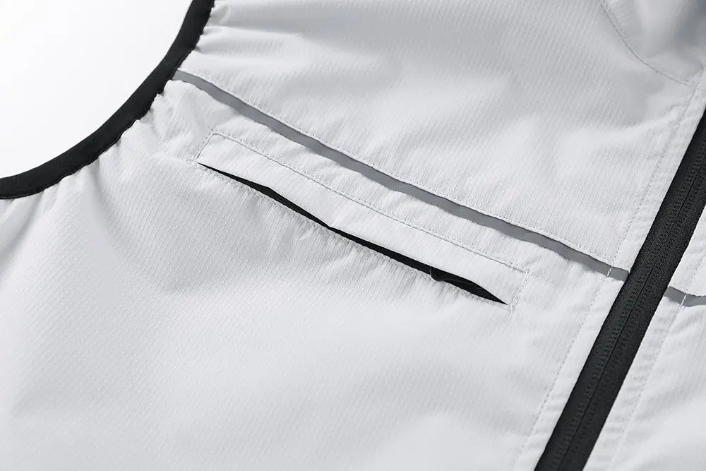 Hooded Cooling Vest Summer USB Charging 5V 12V Cooling Fan Air Conditioner Clothes Sleeveless Breathable Outdoor Sports Travel W