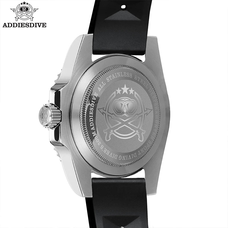 ADDIESDIVE Diver Watch European and American Business Leisure 200M C3 Super Luminous Sport Luxury Reloj Hombre Men Quartz Watch