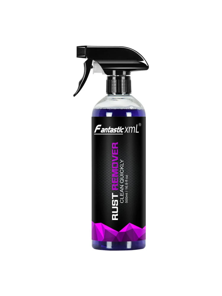 Multi Purpose Rust Remover Spray Metal Surface Car Maintenance for Wheel Cleaning Iron Powder Removal Large Capacity