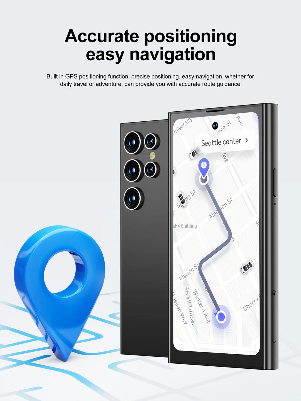 SERVO S27 MINI Android Small Smartphone 3G WCDMA Play Store 2GB+16GB WiFi Hotspot GPS Face ID 4.0" Mini Smart Phone 2SIM Standby