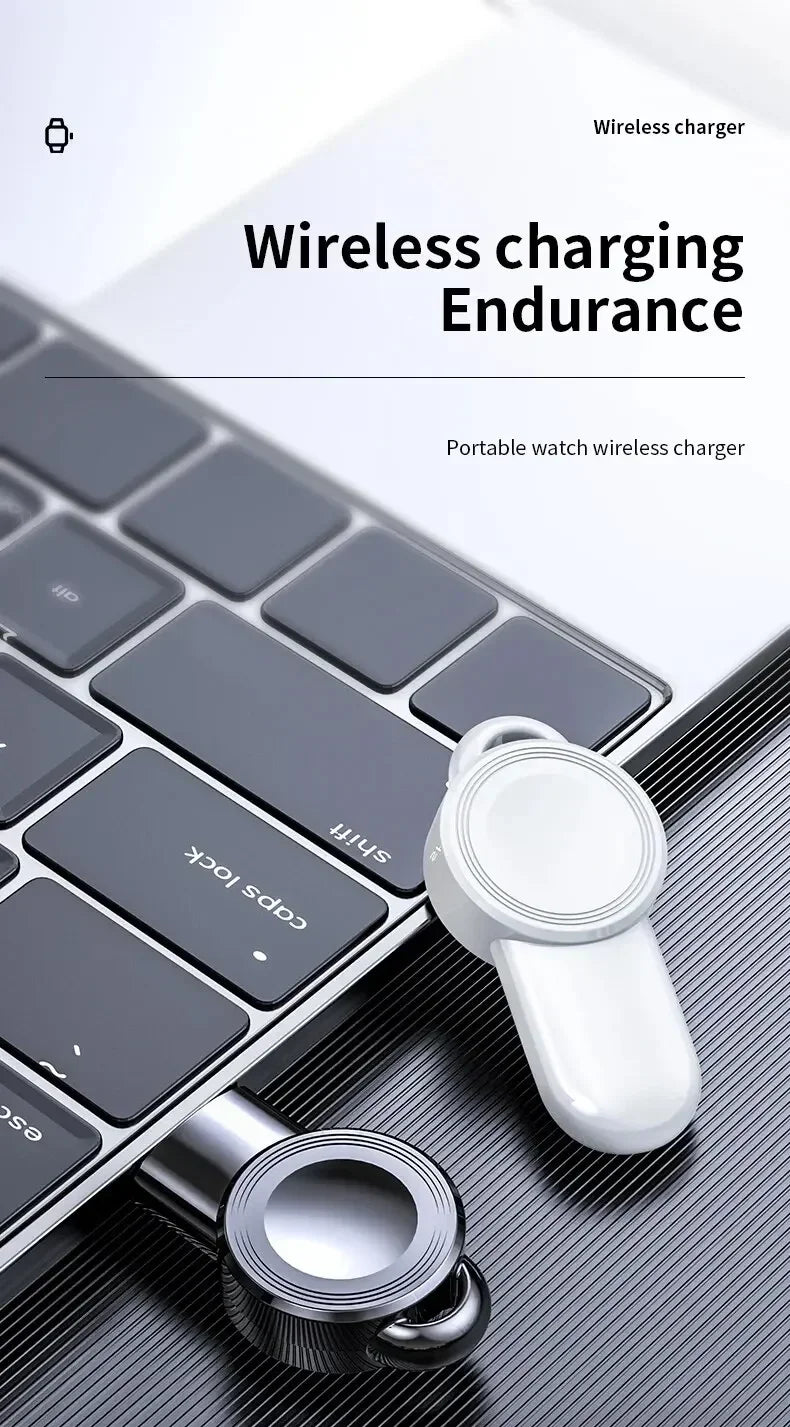 Fast Magnetic Watch Wireless Charger For Apple Watch 9 8 7 6 5 4 3 SE Ultra 2 IWatch Dock Adapter Portable USB Charging Station
