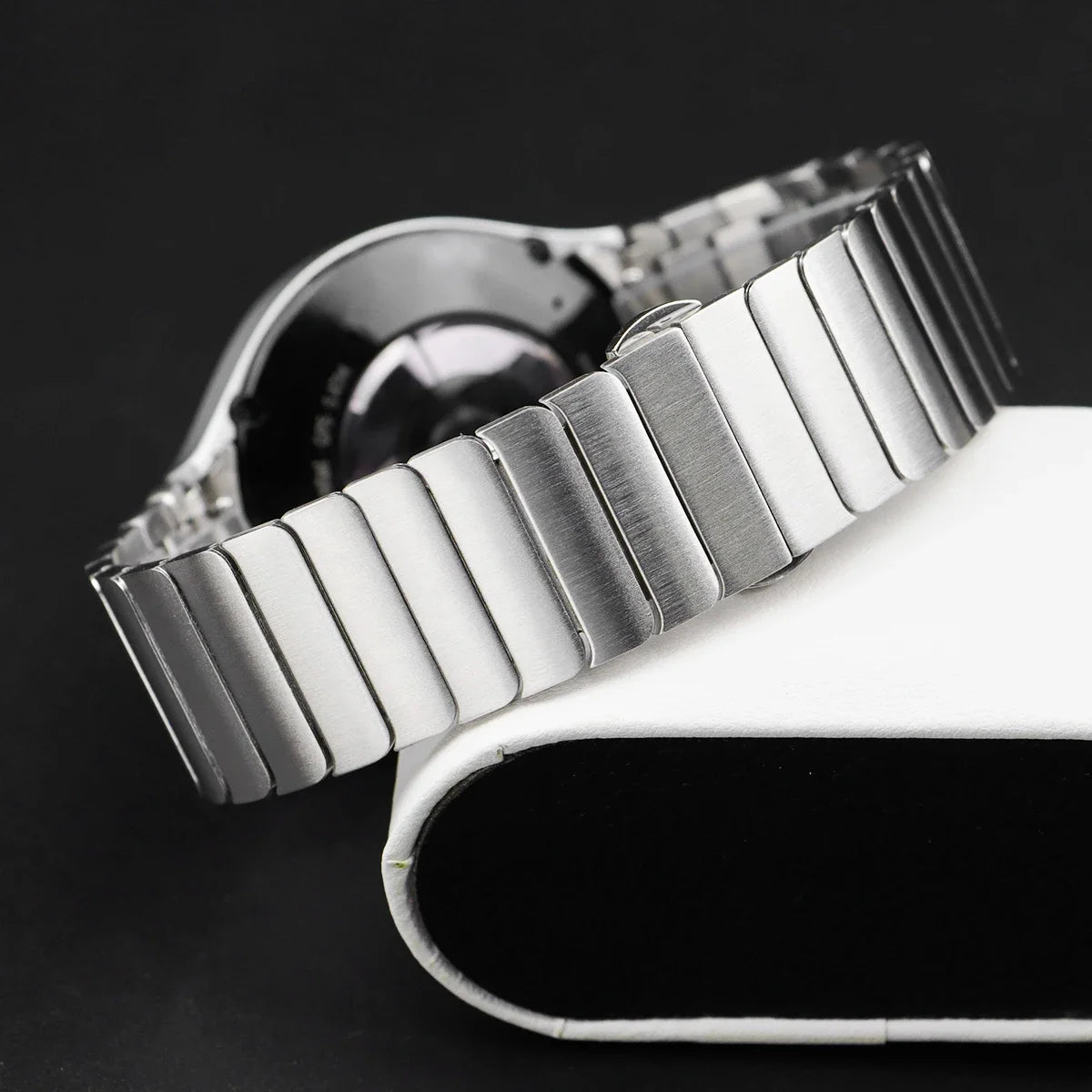 Titanium Color Strap for Samsung Galaxy Watch 7 6 5 4 40mm 44mm 6Classic 43/47mm 5Pro 45mm Luxury Stainless Steel Bracelet Band