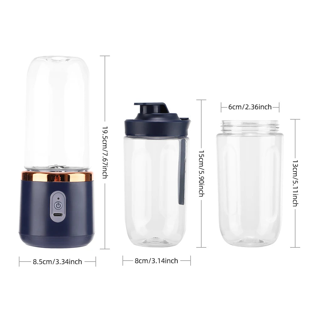Premium Portable Electric Smoothie Blender