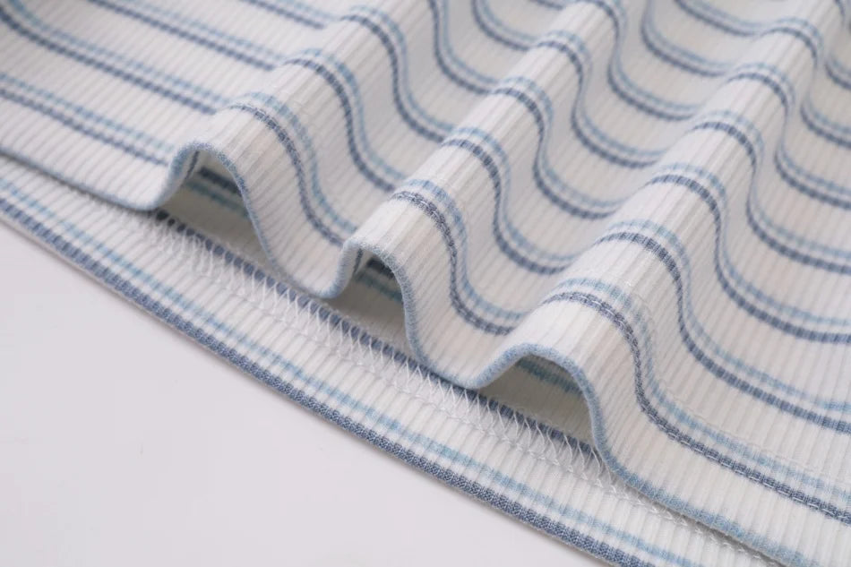 AS  SS2026 blue denim Collection super high quality bamboo knot denim fabric boys girls family match weekday clothes