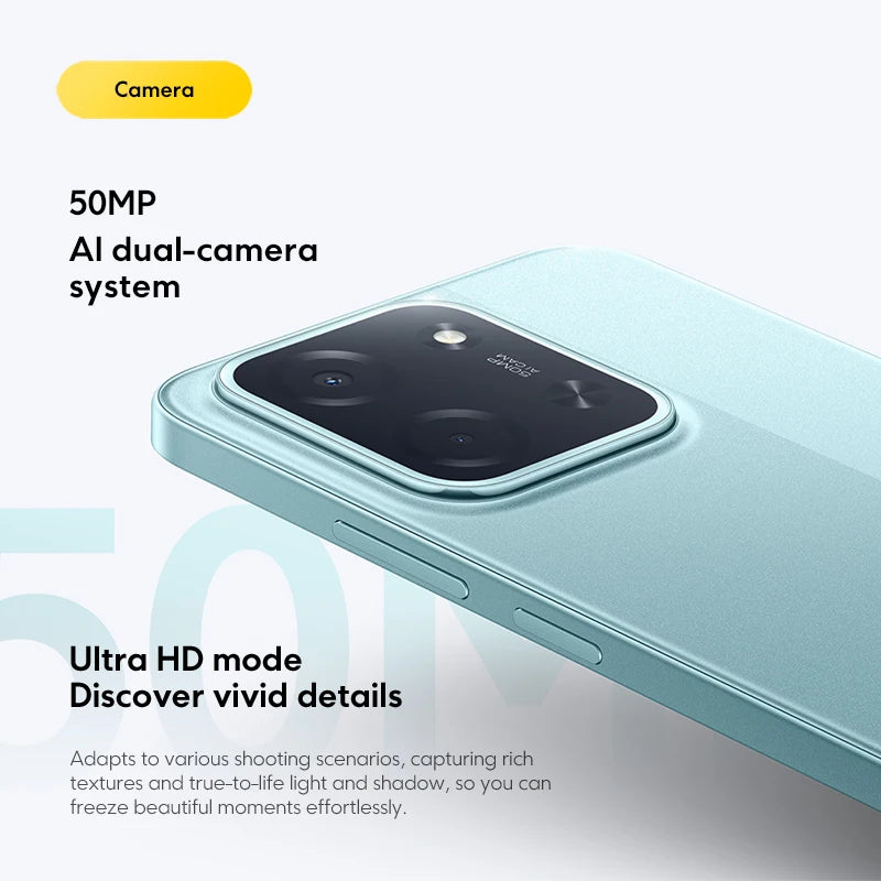 POCO C85 Global Version Smartphone 128GB 256GB MTK Helio G81-Ultra 6.9" Dot Drop Display 50MP Main Camera 6000mAh 33W Charging