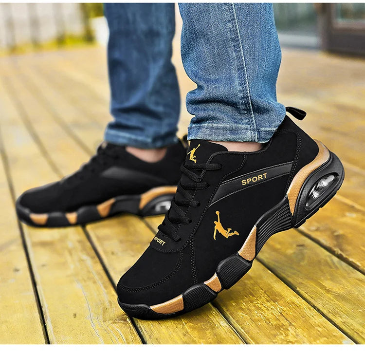 Fashion Men Professional Running Shoes Lightweight and Breathable Sneakers Lace Up Outdoor Sports Tennis Shoes New Casual Shoes