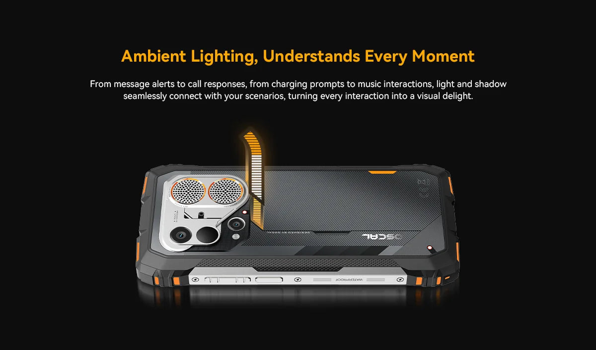 2026 Blackview OSCAL PILOT 6 Thermal Rugged Smartphone Android 16 6.67" 2.4K 120Hz Display Mobile Phone 12GB+256GB 10000Amh NFC