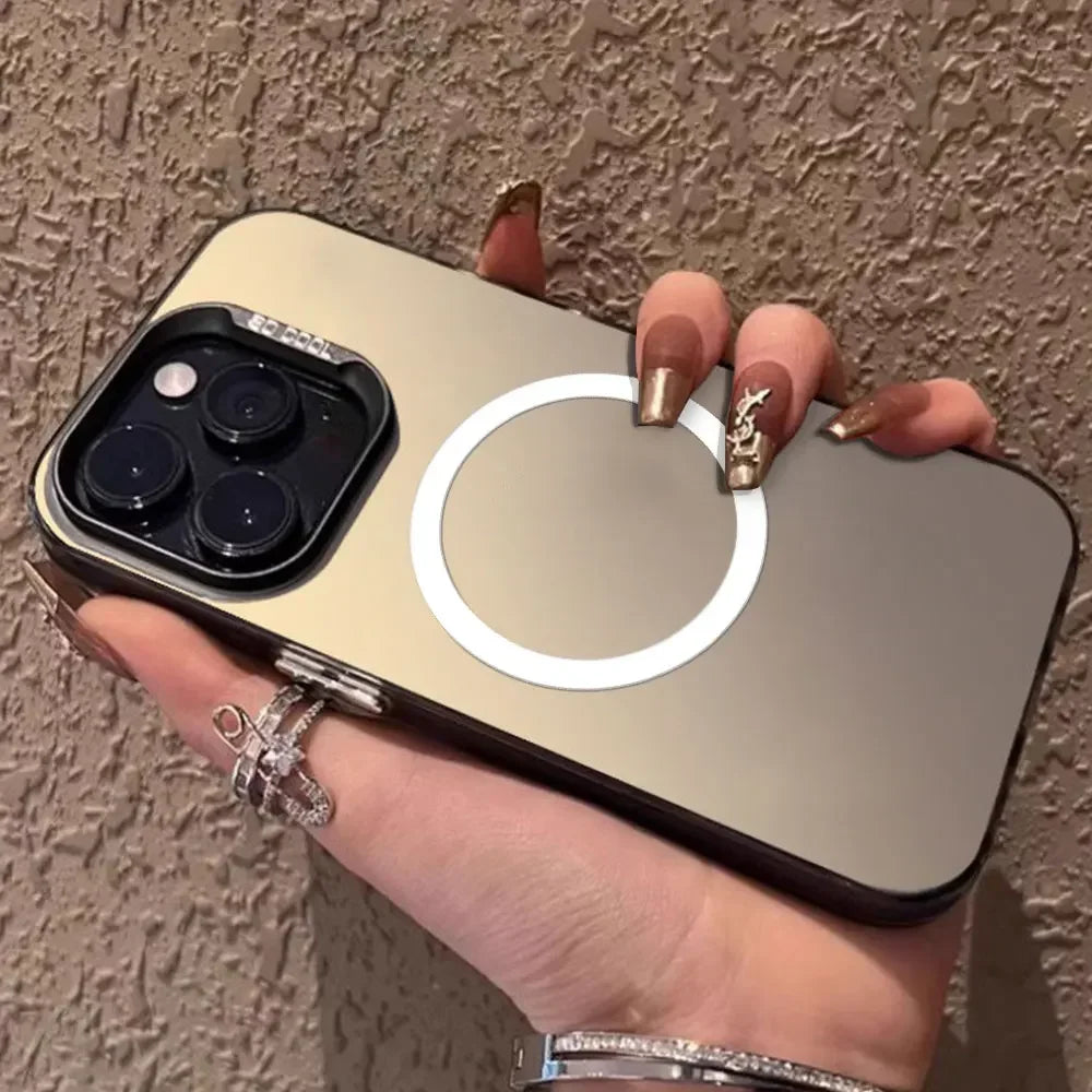 Case For Redmi 12 13 13C 4G 5G 13R Note 12R 9 10 Magnetic Wireless Charger Sticker For Xiaomi Redmi A3 A3X A1 A2 Plus IMD Case