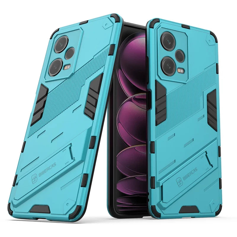 For Xiaomi Redmi Note 12 Pro 5G Case Magnetic Bracket Stand Holder Armor Phone Cases For Redmi Note12 Pro + Plus Back Cover