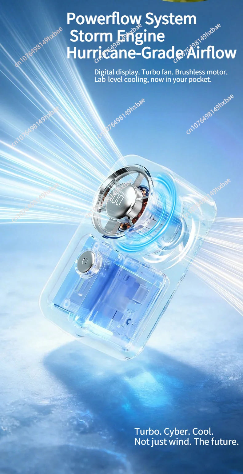 Portable mini fan | silent | long battery life/mini handheld fan, portable USB charging pocket fan, 5-speed silent cooling fan