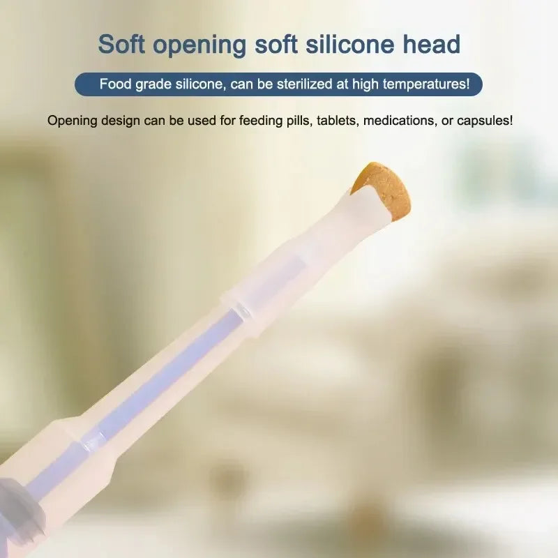 Pet Medication Dispenser, Pressing Feeding Stick for Cats and Dogs, Eating Pills, Pills, Medication Artifacts, Pet Sickness Care