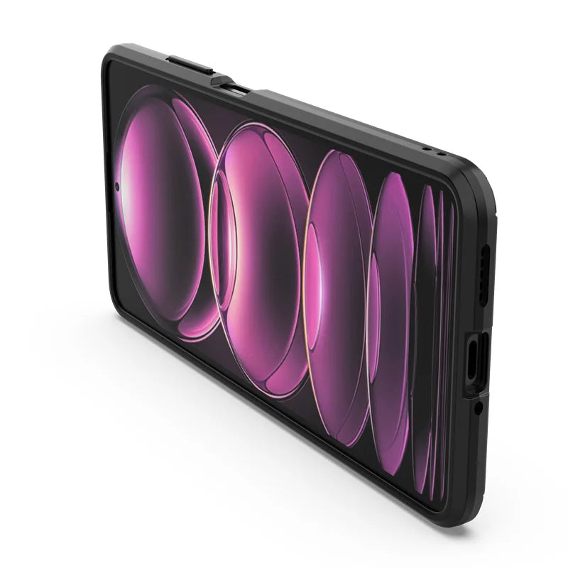 For Xiaomi Redmi Note 12 Pro 5G Case Magnetic Bracket Stand Holder Armor Phone Cases For Redmi Note12 Pro + Plus Back Cover