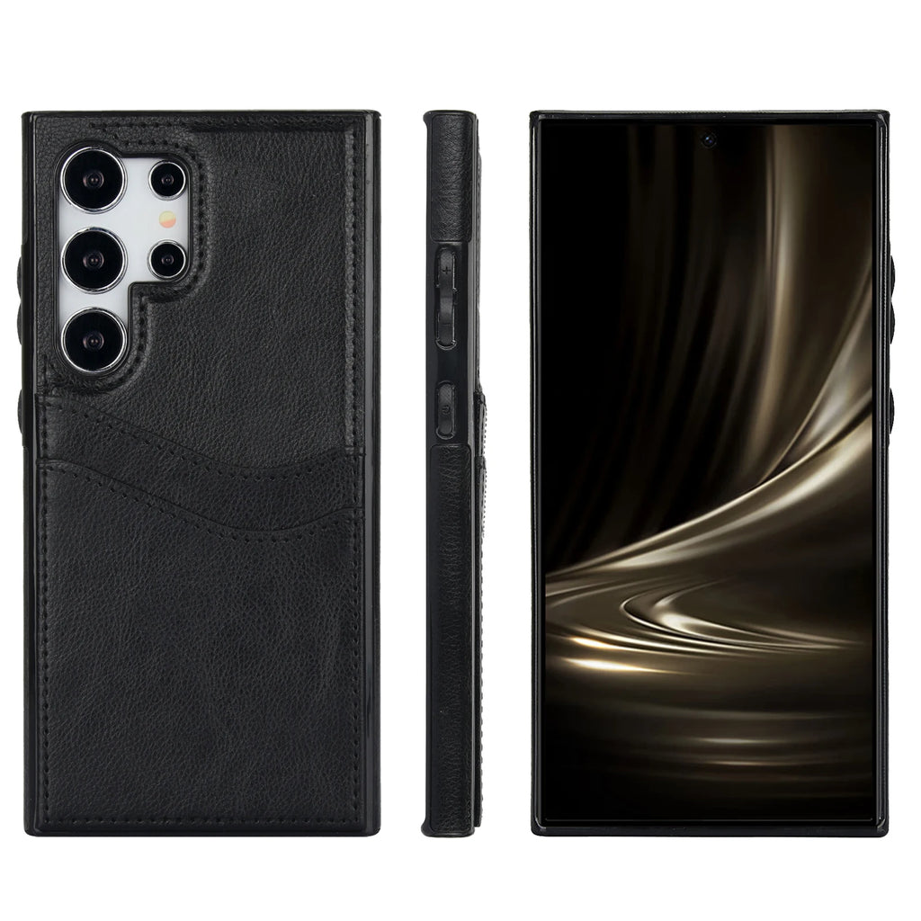 Wallet with Card Holder Phone Case for Samsung Galaxy S23 FE S24 S25 Ultra Plus A56 A54 A15 A55 A26 A36 Leather Protective Cover