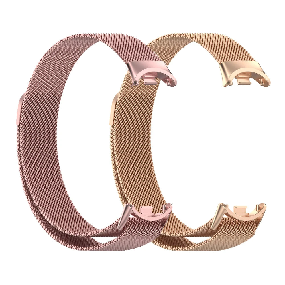 Magnetic Straps for mi band 10 miband 10 nfc Watch accessories Stainless Steel belt correa bracelet for Xiaomi mi band 10 bands