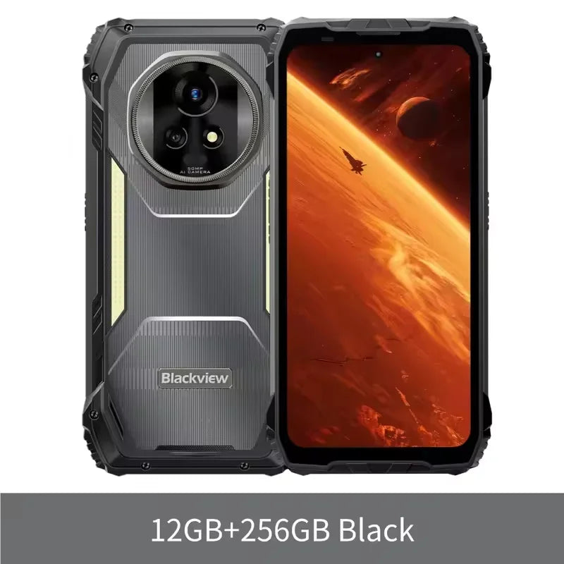 Blackview Rugged Phone XPLORE 2 16GB+1TB 6.73” AMOLED Display  Android 15 Dimensity 8300 MT6897 Octa Core 5G NFC Smartphone