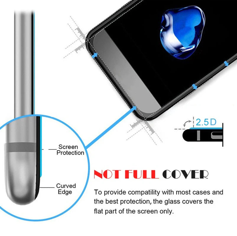 For OPPO Reno Z 6.4" Tempered Glass Protective FOR OPPO RenoZ PCDM10, CPH1979 Screen Protector Phone cover Film