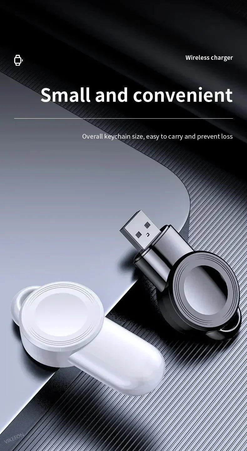 Fast Magnetic Watch Wireless Charger For Apple Watch 9 8 7 6 5 4 3 SE Ultra 2 IWatch Dock Adapter Portable USB Charging Station