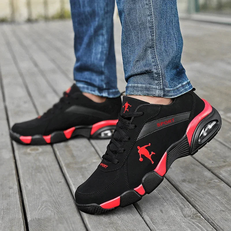 Men's Waterproof Sneakers Casual Lightweight Basketball Shoes Breathable Non Slip Lightweight Flat Shoes Men's Designer Sneakers