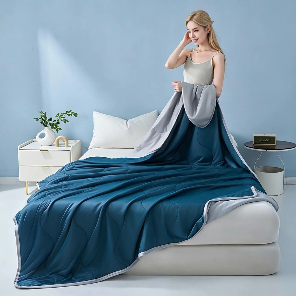 Hot Selling Summer New Arrival Cooling & Silky Summer Quilt, Bed Blanket, Air Conditioner Comforter