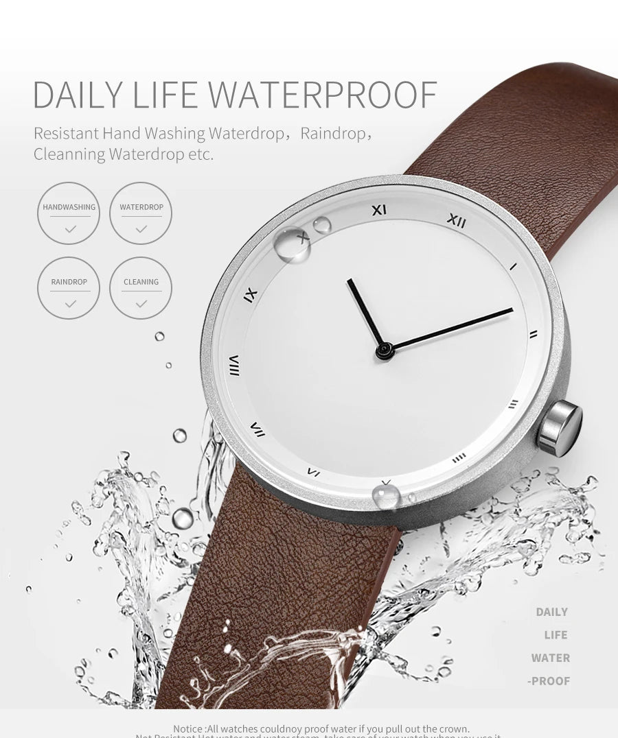 YAZOLE Watch Men New Simple Men Quartz Wristwatches Leather Waterproof Wrist Watches For Men Fashion Reloj Hombre 2022