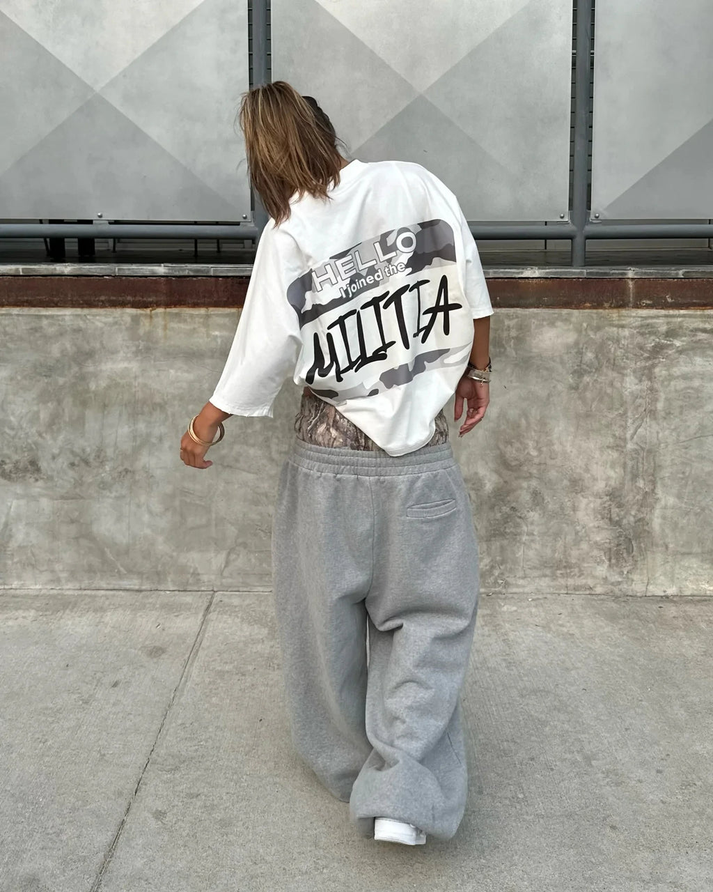 Y2K Retro Sweatpants Double Waisted Embroidered Camouflage Pattern Wide Leg Pants Men Clothes Goth Streetwear Unisex Baggy Pants