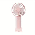Portable Electric Handheld Small Fan Outdoor Powerful Silent Strong Wind Force Rechargeable Office Desk Dormitory Desktop Fan