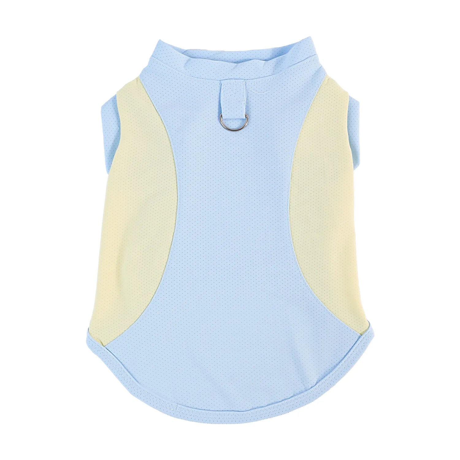 Dog cooling vest - summer sun protection, lightweight color block design, pet tank top, ice-cooling, breathable pet apparel