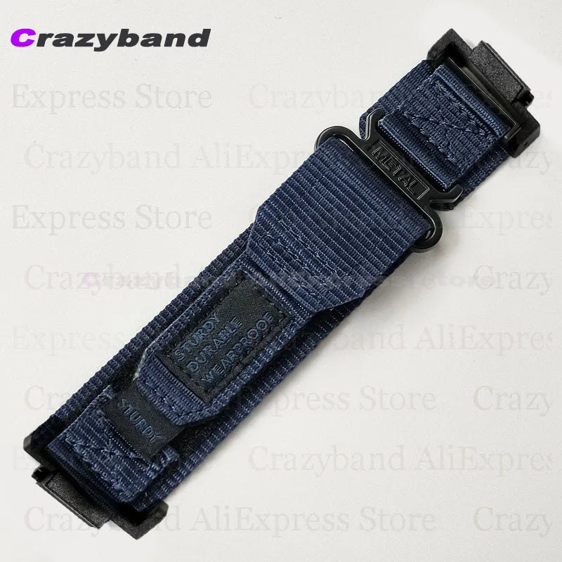 22mm Nylon Strap for Casio MDV-106 MDV-107 Watch Accessories Sport Watch Band Wrist for Men Women Bracelet High Quality Straps