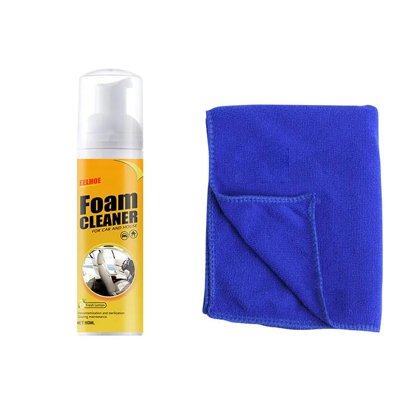 Car Foam Cleaner Spray Multi-purpose Anti-aging Cleaner Tools Car Interior Home Cleaning Foam for Car Interior Leather Clean