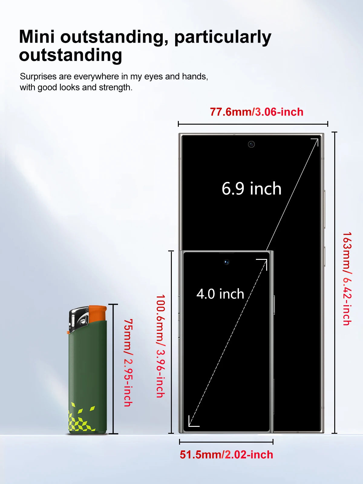 SERVO S27 MINI Android Small Smartphone 3G WCDMA Play Store 2GB+16GB WiFi Hotspot GPS Face ID 4.0" Mini Smart Phone 2SIM Standby